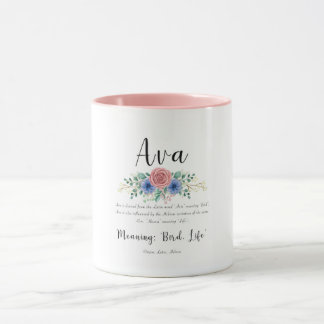 Mug Musique personnalisée Ava