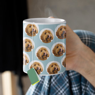 Mug Musique personnalisée face animal Cadeau photo p