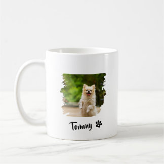 Mug Musique photo personnalisée avec nom et typographi