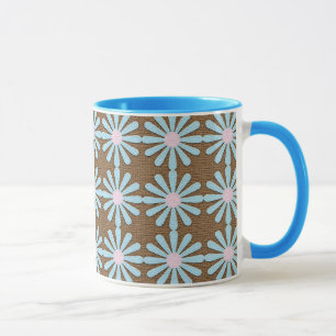 Mug Musique pop art bleu