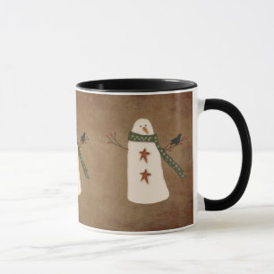 Mug Musique primitive Snowman