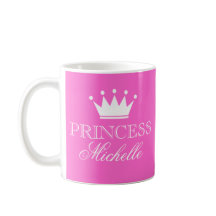 Musique princesse personnalisée en rose avec nom p