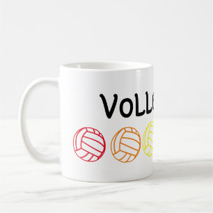Mug Musique Rainbow Volleyball
