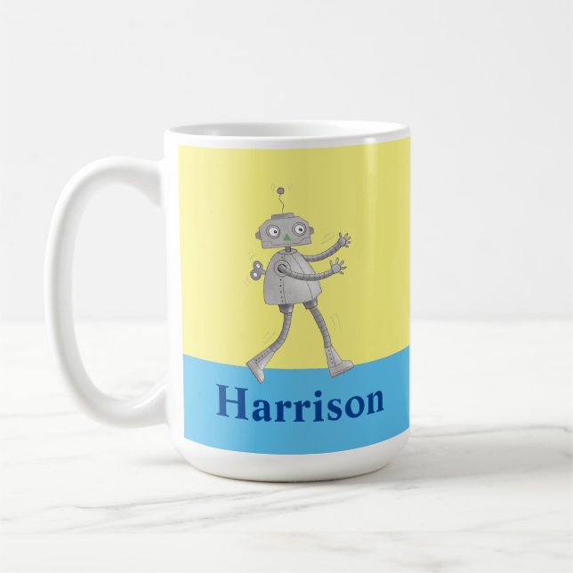 Mug Musique robotisée personnalisée (Gauche)