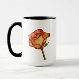 Mug Musique Rose à pointe rouge