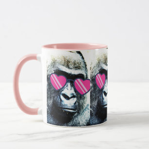 Mug Musique rose de Gorilla