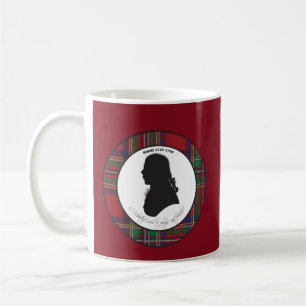 Mug Musique silhouette Robert Burns