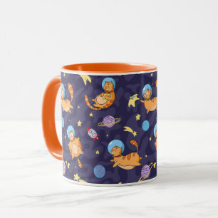 Mug Musique Space Cats