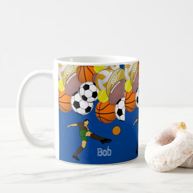 Mug Musique sportive (Avec donut)