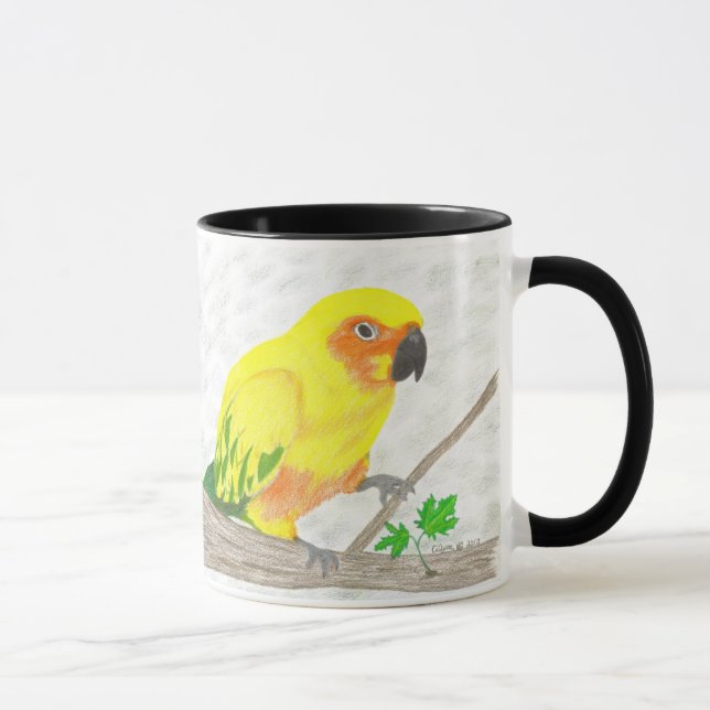 Mug Musique Sun Conure Ringer (Droite)