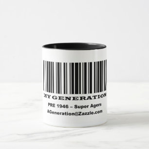 Mug Musique Super Agers BAR CODE