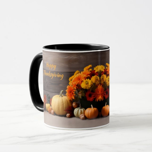 Mug Musique traditionnelle d'action de grâces (Devant gauche)