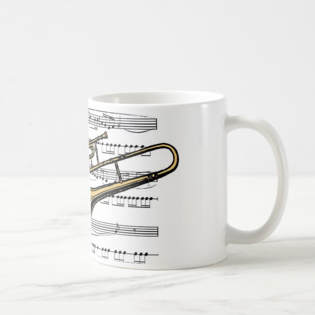 Mug Musique Trombone 14 B (Droite)