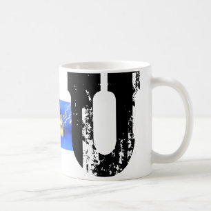 Mug Musique typographique U monogramme
