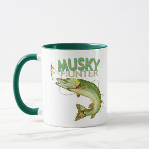 Mug Musky Hunter Fisherman Design tendance Café