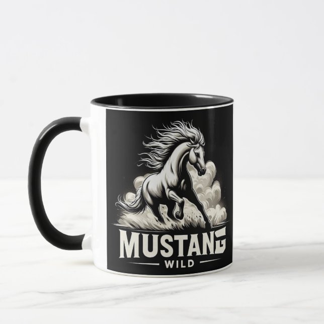 Mug MustangWild Cremello Cup (Gauche)