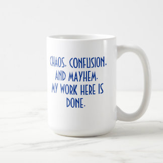 MUG MUTILATION DE CONFUSION DE MUG-CHAOS