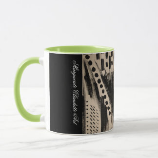 Mug Muzes with Mar Abstract