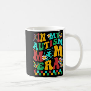 Mug My Autisme Maman Era Super Puzzle Pièce Retro Mère