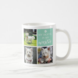 Mug My Bestie is My Westie Amoureux des chiens Photo C