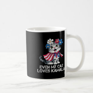 Mug My Cat Love Kamala Harris Pour Président