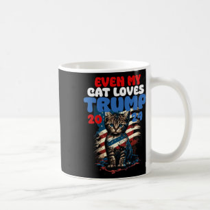 Mug My Cat Loves Trump 2024 Shirt