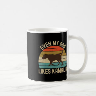 Mug My Dog Aime Kamala Harris Pour Président 2024 Choc
