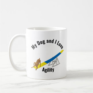 Mug My Dog and I Love Agility Boxer