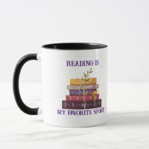 My favorite sport is reading