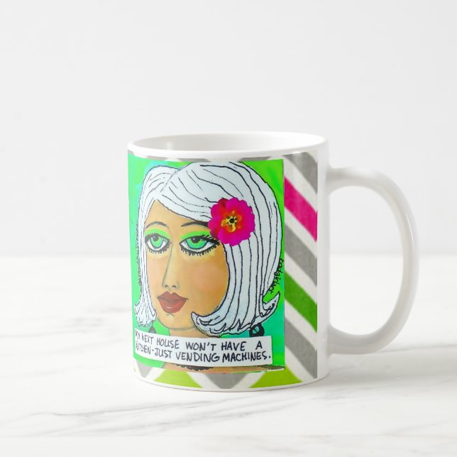 MUG-MY FOLGENDES HAUS HAT NICHT EINE KÜCHE KAFFEETASSE (Rechts)