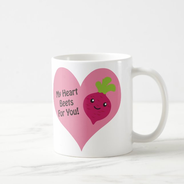 Mug My Heart Beets for you (Droite)
