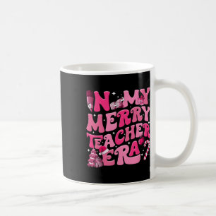 Mug My Merry Teacher Era Retro Enseignant Super Christ