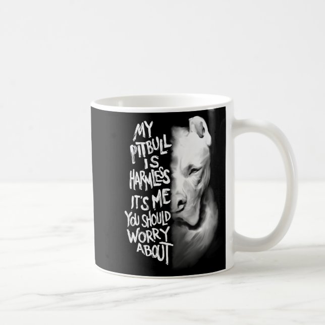 Mug My Tbull Is Harmless Quote Dog Items Owner Small  (Droite)