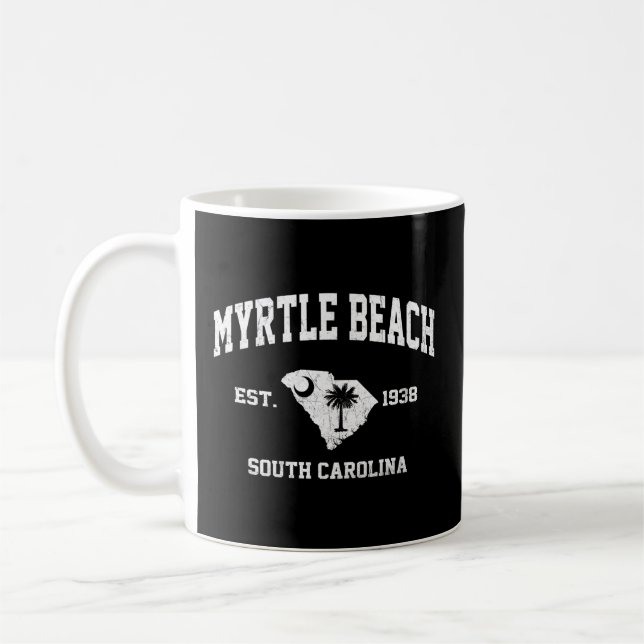 Mug Myrtle Beach South Carolina Sc State Athletic Styl (Gauche)