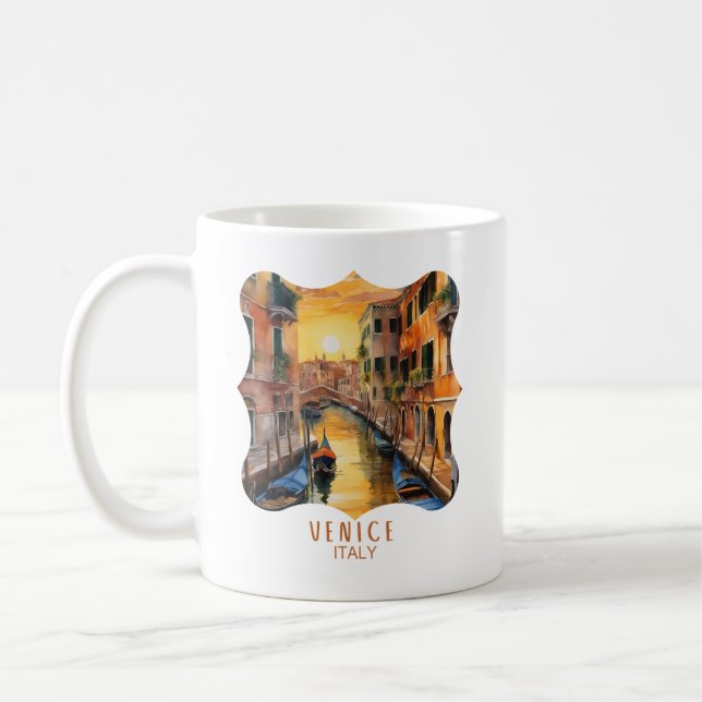 Mug Mystérieusement beau coucher de soleil à Venise (Gauche)