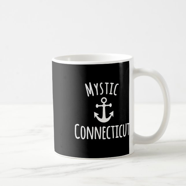 Mug Mystic Connecticut Sailing Boating Nautical Coasta (Droite)