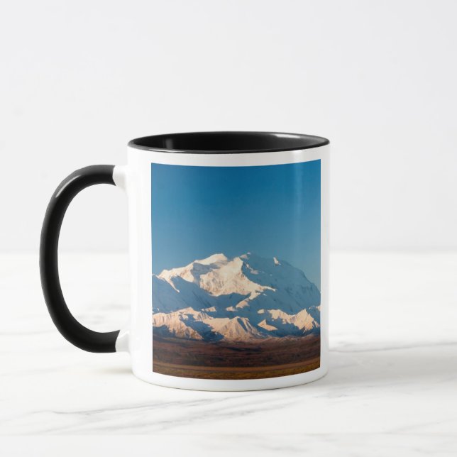 Mug N.A., États-Unis, Alaska.  Mont McKinley à Denali (Gauche)
