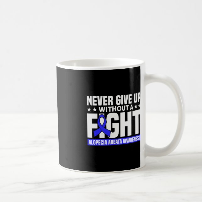 Mug N'Abandonnez Jamais Sans Un Soutien De Combat Alop (Droite)