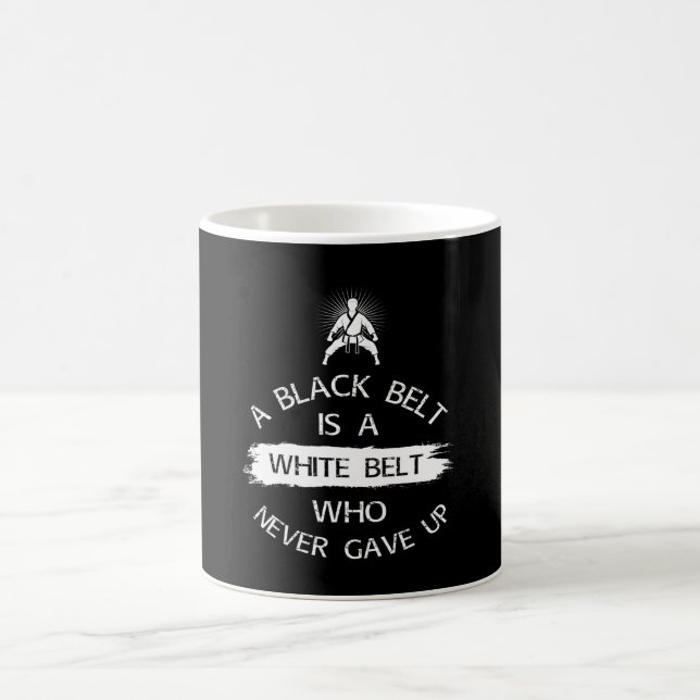 Mug N'Ai Jamais Dégagé Karate Arts Martiaux (Centre)