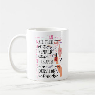 Mug Nail Tech Artist Je Suis Un Artiste Nail Tech