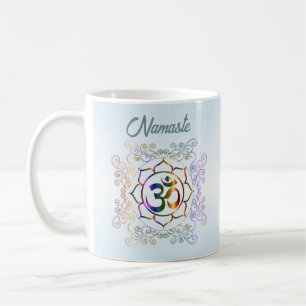 Mug Namaste Pretty Prismatic Lotus Art Spirituel