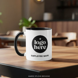 Mug Name Business Branding Custom Employee Logo