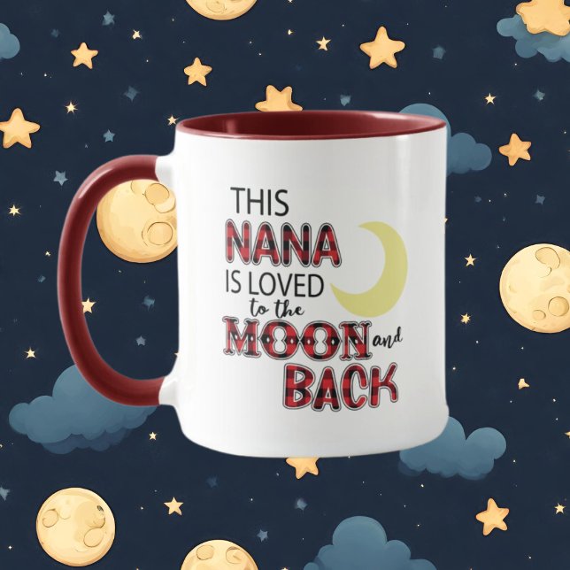 Mug Nana amour mots lune (Créateur téléchargé)