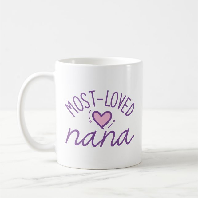 Mug Nana la plus aimée (Gauche)