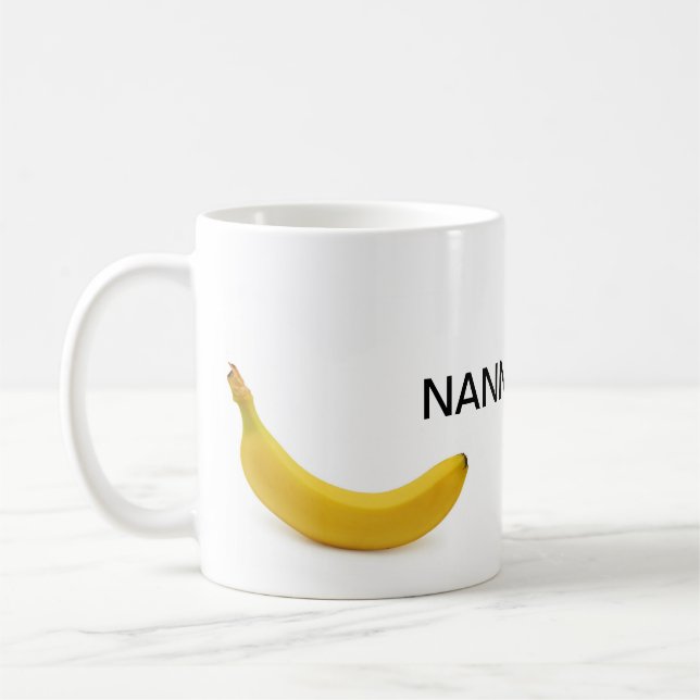 Mug Nanners sont les bae (pour des fans de banane) (Gauche)
