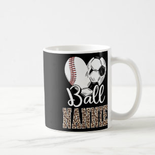 Mug Nannie Byll de cœur Bysebyll Football Nannie Léopa