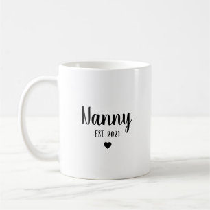 Mug Nanny Grandma Grossesse Faire-part bébé révélation