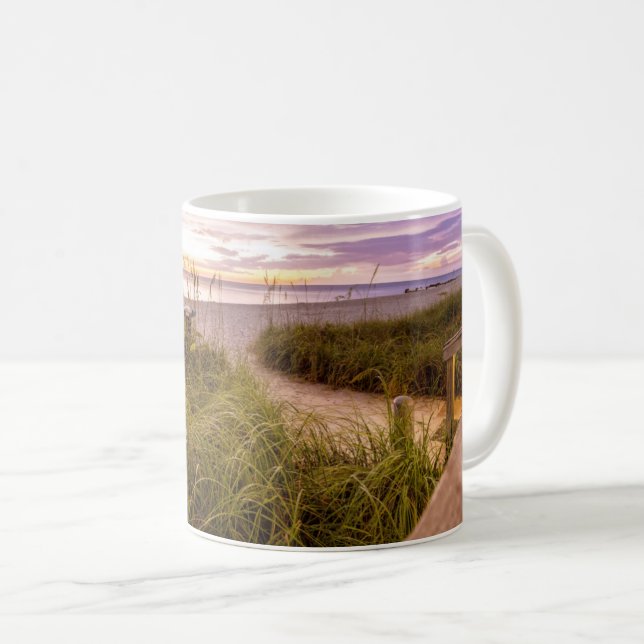 Mug Naples Beach Floride (Devant droit)