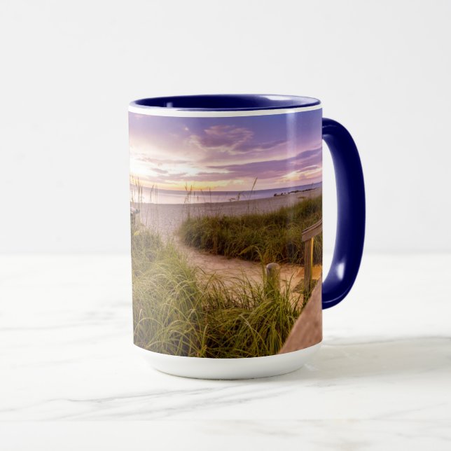 Mug Naples Beach Floride (Devant droit)