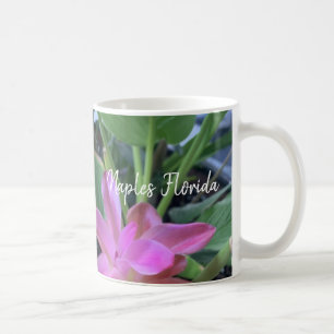 Mug Naples Florida Fleurs tropicales